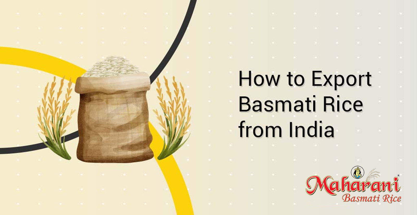 How do you Export basmati rice